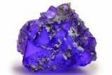 Purple Cubic Fluorite Crystal Cluster - Cave-In-Rock #260298-1